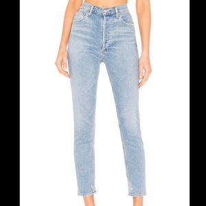 AGOLDE EUC Nico High Rise Slim in EMBARK Size 26